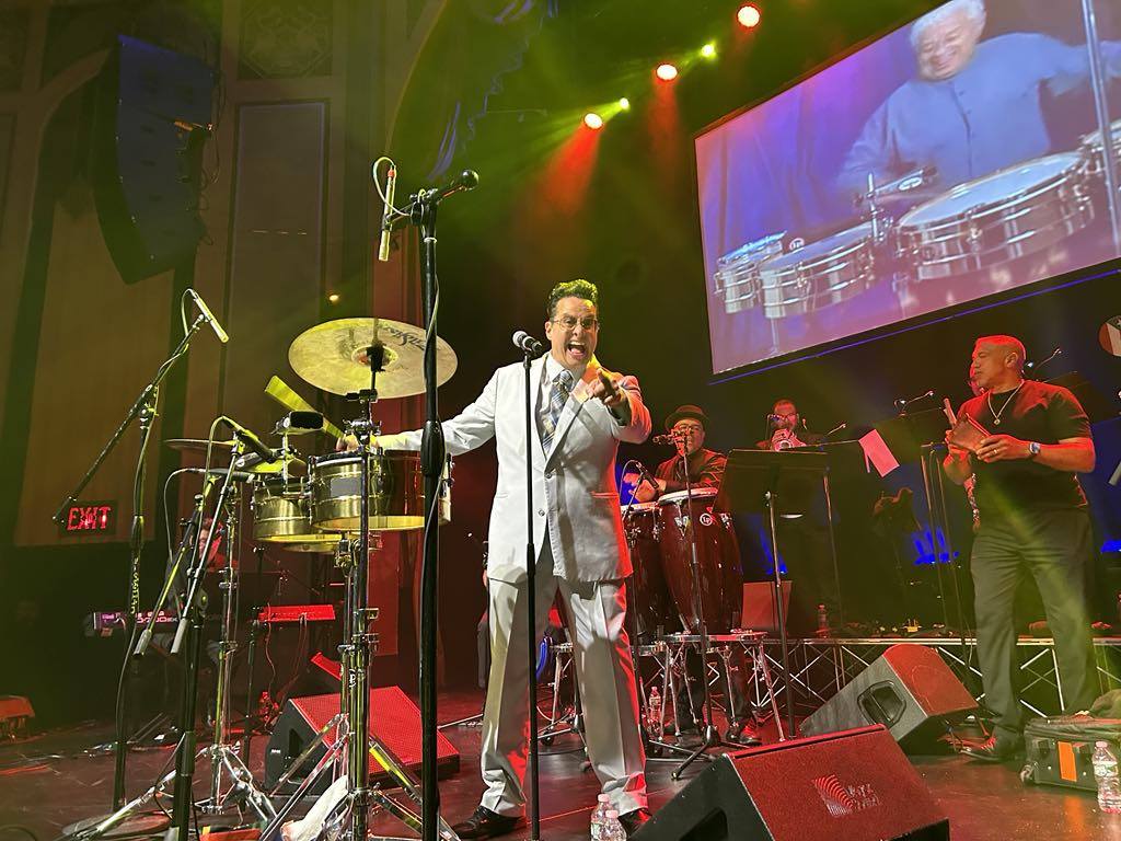 Tito Puente Jr. on stage
